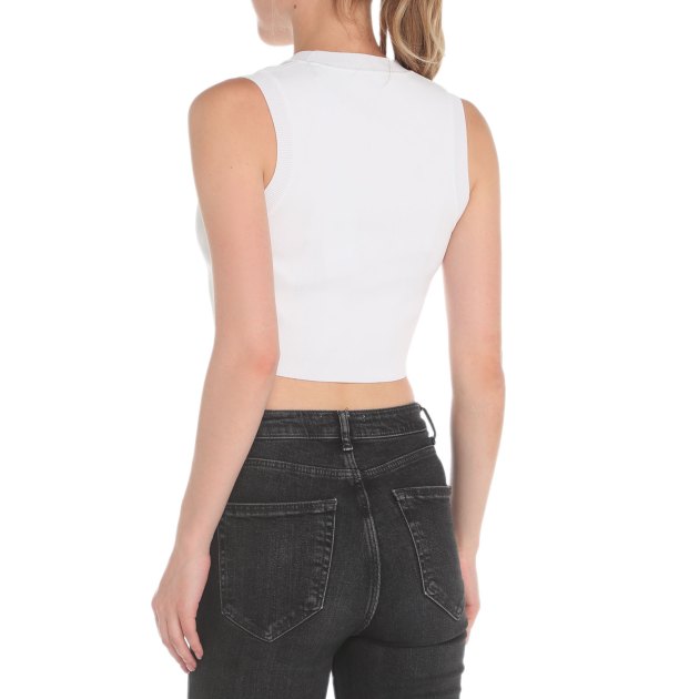 Топ GUESS ALEXIA TANK TOP, Артикул W3BZ15Z37K0, белый | 3742047. Ракурс 2