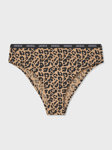Женские трусы GUESS DARCEY BRIEF, Артикул O3YE01KBUT0, леопардовый принт | 3747586. Ракурс 3