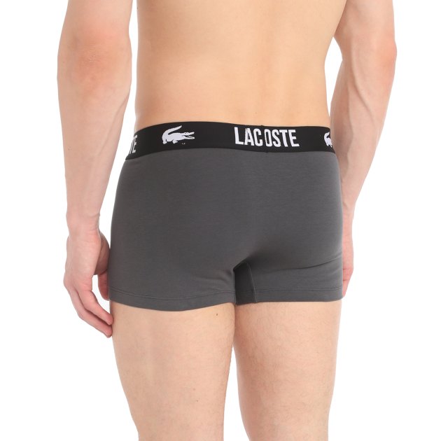 Мужские трусы 3 шт. LACOSTE, Артикул 5H1309, мультицвет | 3752939. Ракурс 4