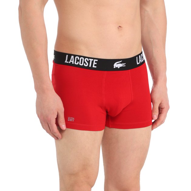 Мужские трусы 3 шт. LACOSTE, Артикул 5H1309, мультицвет | 3752939. Ракурс 5