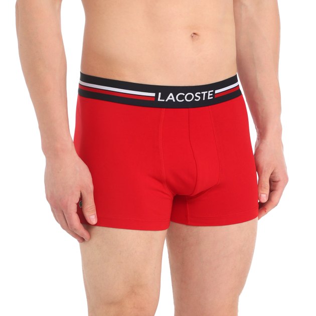 Мужские трусы 3 шт. LACOSTE, Артикул 5H3386, мультицвет | 3753140. Ракурс 3