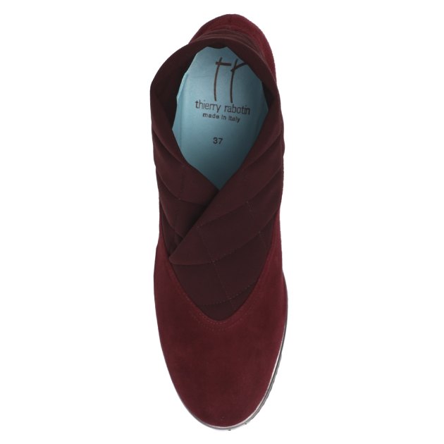 Ботильоны THIERRY RABOTIN, Артикул 2021D7, бордовый | 3753255. Ракурс 2