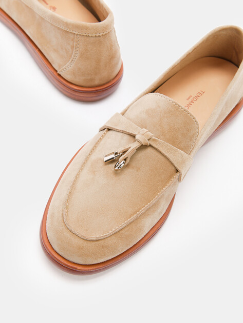 Женские лоферы TENDANCE, Артикул YS-2299AP-108, темно-бежевый | 3754969. Ракурс 6