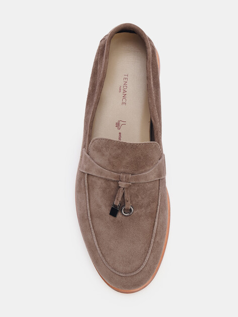 Женские лоферы TENDANCE, Артикул YS-2299AP-108, темно-коричневый | 3754972. Ракурс 5