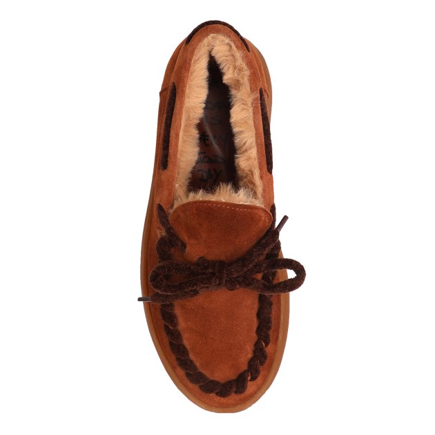 Женские лоферы PRIMABASE, Артикул 46509, коричневый | 3756500. Ракурс 2