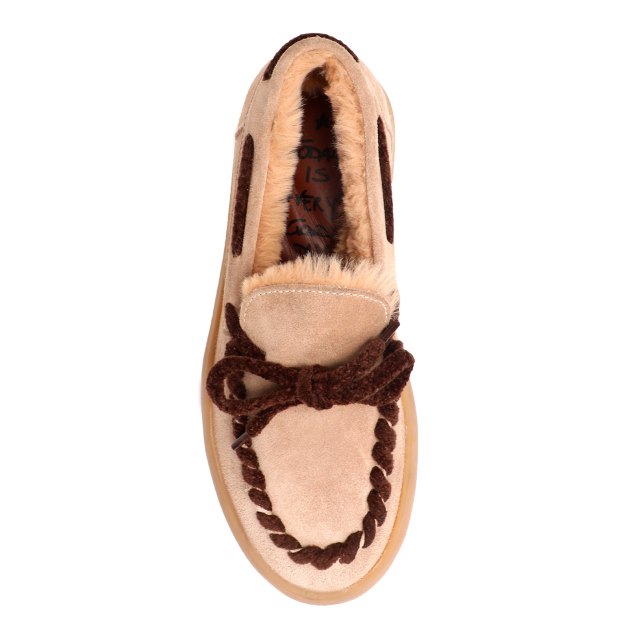 Женские лоферы PRIMABASE, Артикул 46509, серо-бежевый | 3756503. Ракурс 2