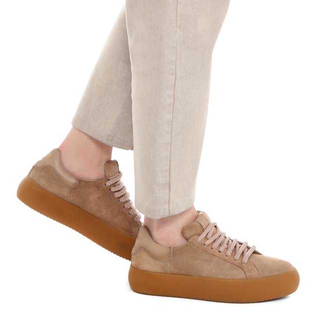 Женские кеды PRIMABASE, Артикул 46508, серо-бежевый | 3756507. Ракурс 4