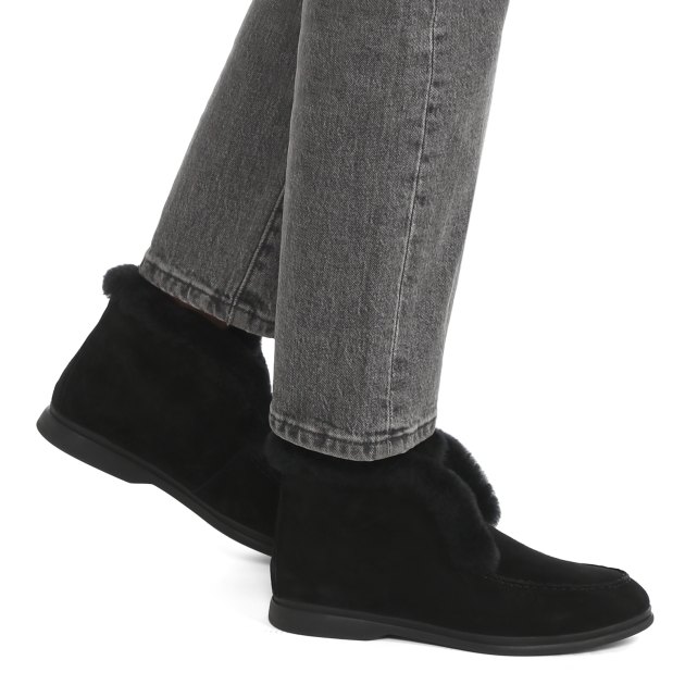 Женские высокие лоферы TENDANCE, Артикул LT22654-1, черный | 3757831. Ракурс 4