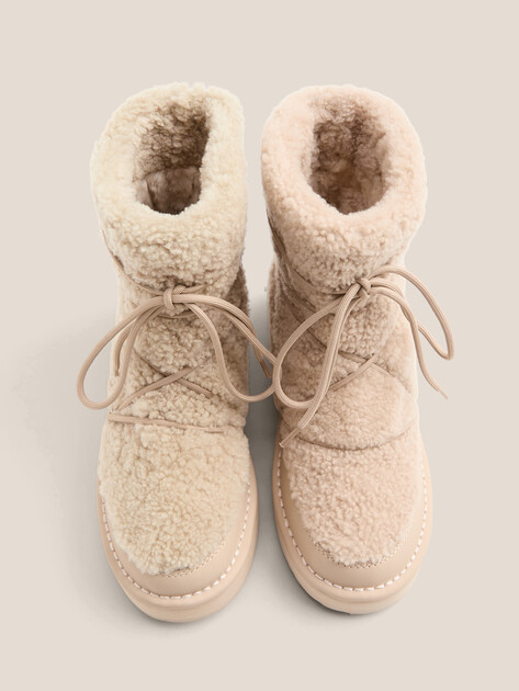 Женские угги TENDANCE, Артикул YS-39002D-71, светло-бежевый | 3758485. Ракурс 4 Женские угги TENDANCE, Артикул YS-39002D-71, светло-бежевый | 3758485. Ракурс 4