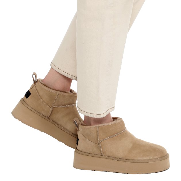 Женские угги TENDANCE, Артикул YS-0529D-31, светло-бежевый | 3758496. Ракурс 4