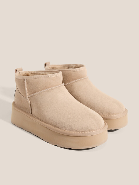 Женские угги TENDANCE, Артикул YS-0529D-31, светло-бежевый | 3758496. Ракурс 3