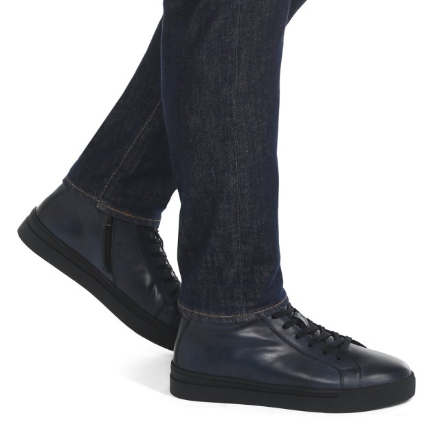 Мужские высокие кеды TENDANCE, Артикул TMH2820-3, синий | 3761927. Ракурс 4