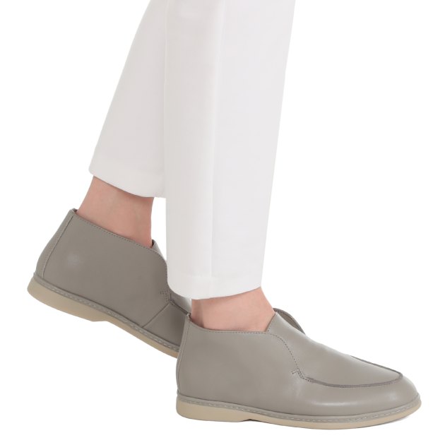 Женские высокие лоферы TENDANCE, Артикул YS-22059-X7, серый | 3766663. Ракурс 4