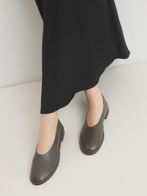Женские балетки TENDANCE, Артикул GLC3192-01, темно-зеленый | 3768475. Ракурс 2