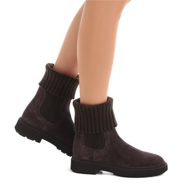 Женские челси TENDANCE, Артикул YS-38010-X101, темно-коричневый | 3770867. Ракурс 5