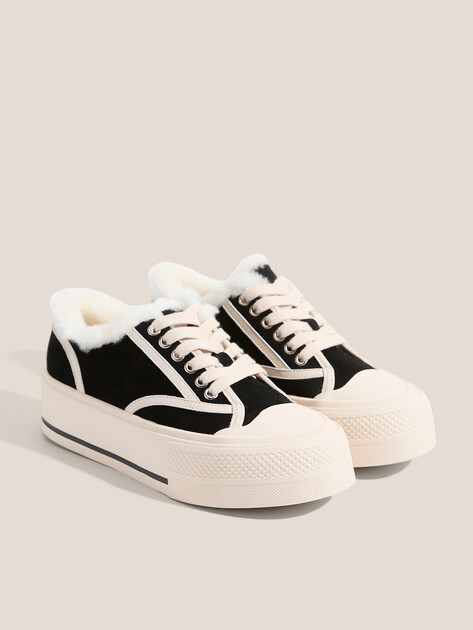 Женские кеды TENDANCE, Артикул GLC3285-01, черный | 3774791. Ракурс 3