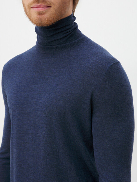 Мужская водолазка MAISON DAVID, Артикул 2023-014M, темно-синий | 3779724. Ракурс 3