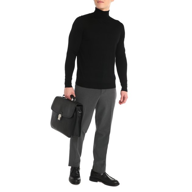 Мужская водолазка MAISON DAVID, Артикул 2023-014M, черный | 3779752. Ракурс 6