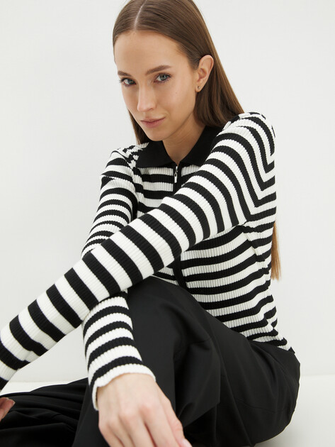 Женский кардиган MAISON DAVID, Артикул 6W2226, черный | 3779956. Ракурс 5