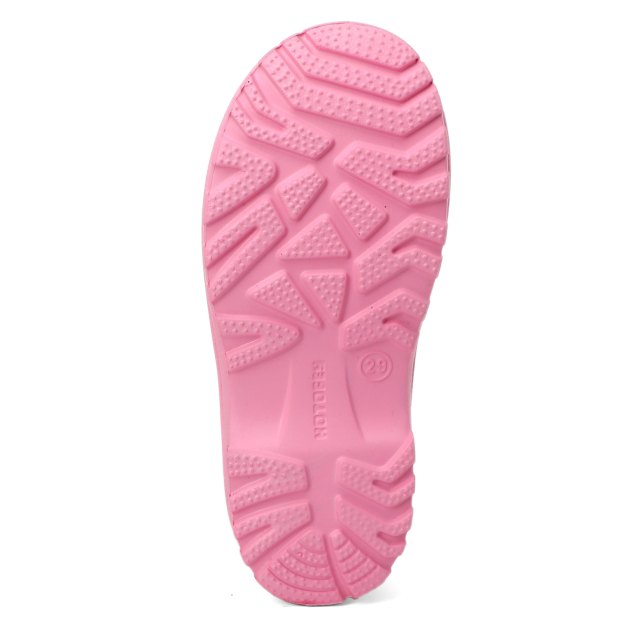 Детские резиновые сапоги КОТОФЕЙ, Артикул 565121-11, розовый | 3782488. Ракурс 3