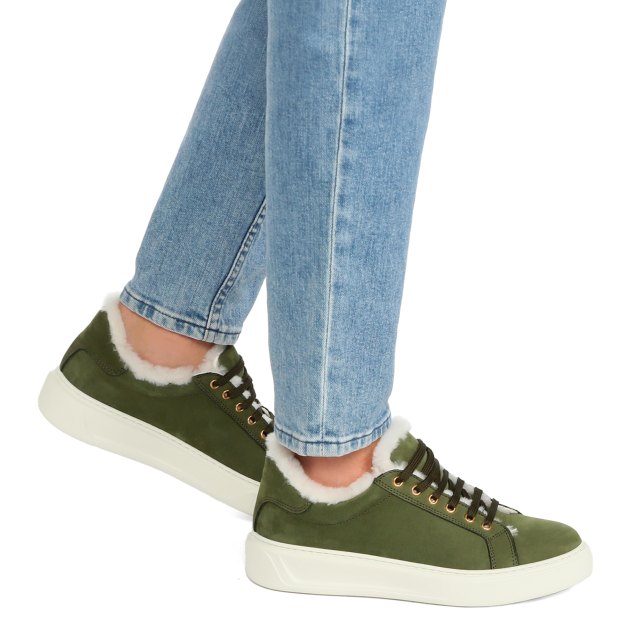 Женские кеды DINO BIGIONI, Артикул DBW4022, зеленый | 3782740. Ракурс 4