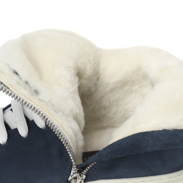 Женские высокие кеды DINO BIGIONI, Артикул DBW4019, темно-синий | 3782754. Ракурс 2