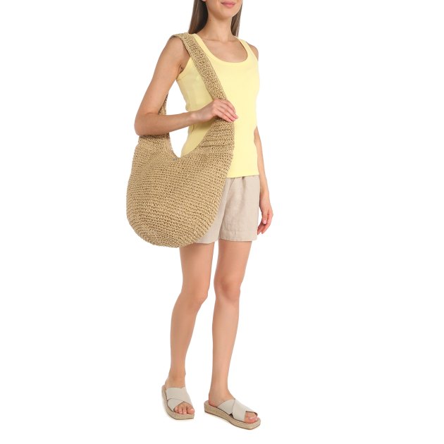 Женская майка CALZETTI KATERINA-2, Артикул KATERINA-2, сливочный | 3783870. Ракурс 6