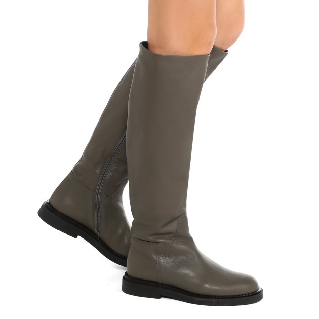 Женские сапоги EASY BY LORIBLU, Артикул RBS101, серо-зеленый | 3788801. Ракурс 5