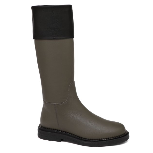 Женские сапоги EASY BY LORIBLU, Артикул RBS101, серо-зеленый | 3788801. Ракурс 4