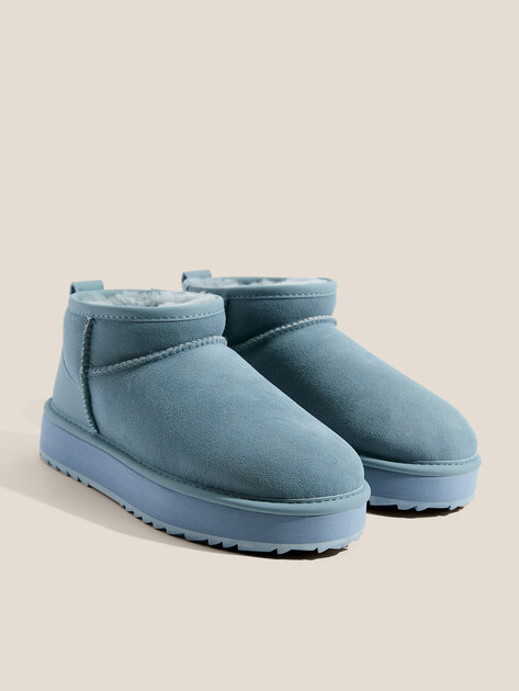 Женские угги TENDANCE, Артикул IM-RDV51, серо-голубой | 3793375. Ракурс 2