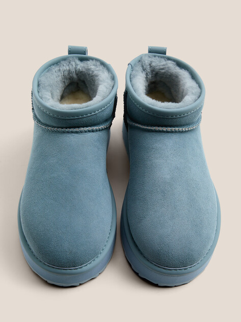 Женские угги TENDANCE, Артикул IM-RDV51, серо-голубой | 3793375. Ракурс 4