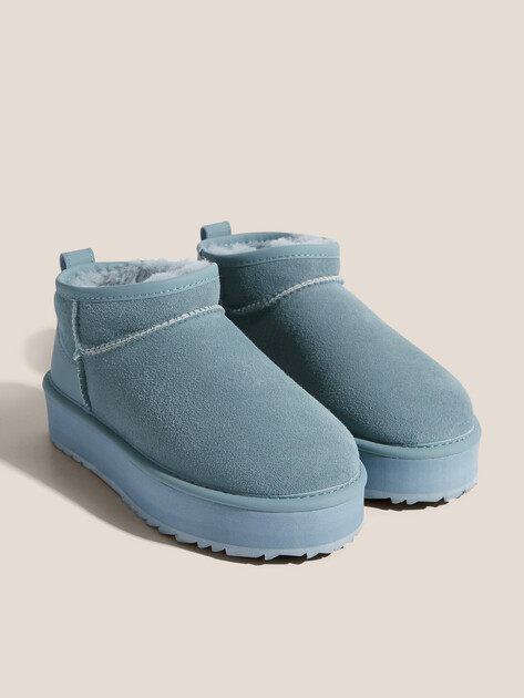 Женские угги TENDANCE, Артикул IM-RDV52, серо-голубой | 3793380. Ракурс 2 Женские угги TENDANCE, Артикул IM-RDV52, серо-голубой | 3793380. Ракурс 2