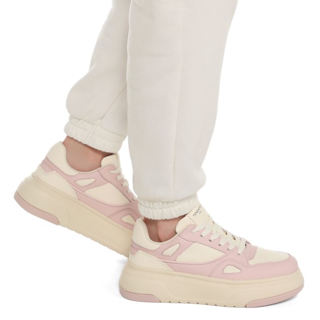 Женские кеды TENDANCE, Артикул MJ-2208-02, светло-розовый | 3795366. Ракурс 4
