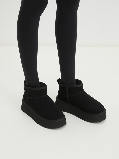 Женские угги TENDANCE, Артикул MJ-HD-01, черный | 3795373. Ракурс 2