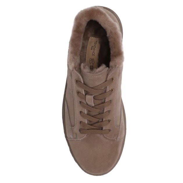 Женские кеды TENDANCE, Артикул HC2219-5, серо-бежевый | 3795586. Ракурс 2