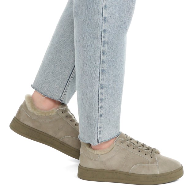 Женские кеды TENDANCE, Артикул HC2219-5, серо-зеленый | 3795587. Ракурс 4