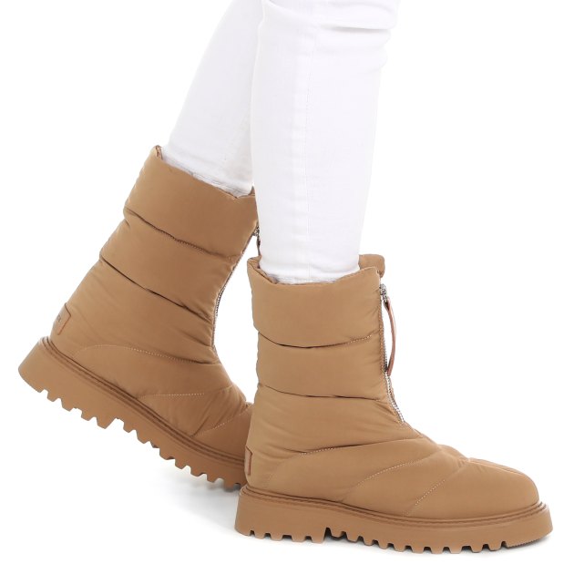 Женские дутики TENDANCE, Артикул HC2093G-3, бежевый | 3795625. Ракурс 4