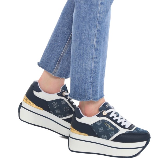Женские кроссовки GUESS CAMRIO5, Артикул FLPCM5FAL12, синий | 3797647. Ракурс 4