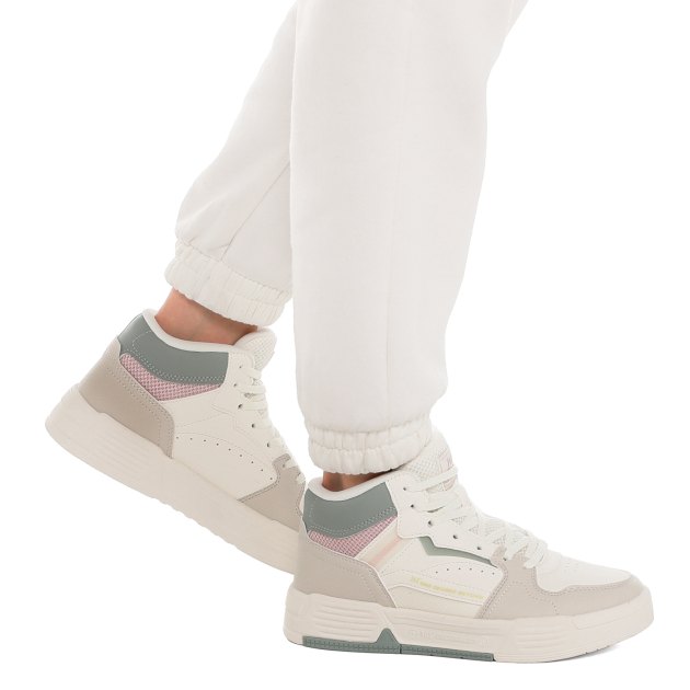 Женские высокие кеды 361°, Артикул W582346608, белый | 3801701. Ракурс 4