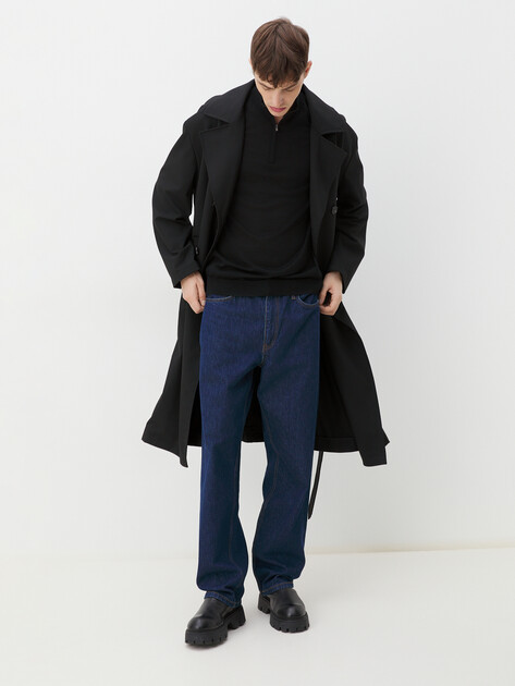 Мужской джемпер MAISON DAVID, Артикул 2023-034-1, черный | 3804542. Ракурс 2