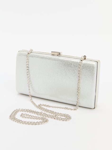 Клатч TENDANCE, Артикул A03, серебряный | 3804580. Ракурс 5