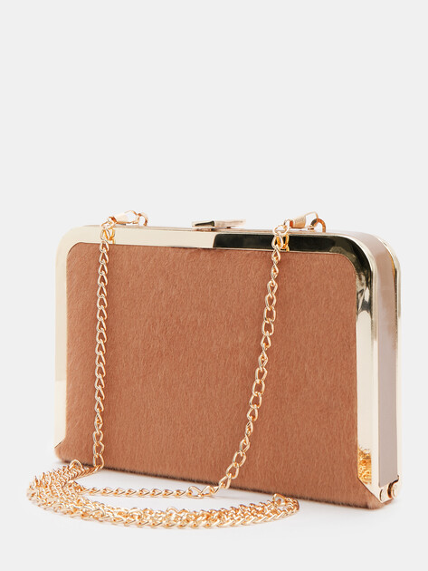 Клатч TENDANCE, Артикул A08, светло-коричневый | 3805000. Ракурс 5