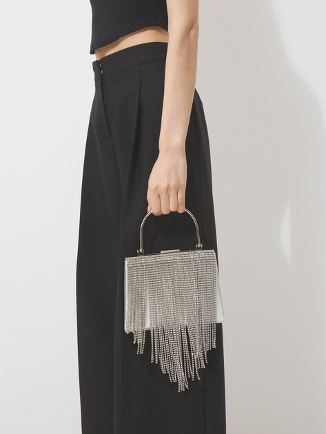 Клатч TENDANCE, Артикул A06, серебряный | 3805005. Ракурс 2