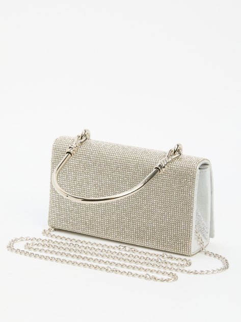 Клатч TENDANCE, Артикул A150, серебряный | 3805136. Ракурс 5