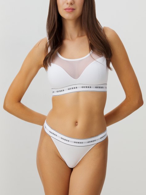 Женский бюстгальтер GUESS CARRIE BRALETTE, Артикул O97C04KBBU1, белый | 3807053. Ракурс 2