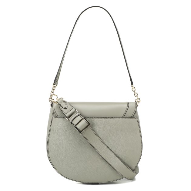 Женский сэдл FURLA, Артикул FURLA CLUB 2 S CROSSBODY, зеленовато-серый | 3807244. Ракурс 3