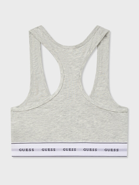Женский топ GUESS CARRIE BRALETTE, Артикул O97C01KBBU1, серый | 3807563. Ракурс 5