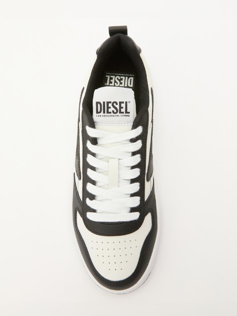 Мужские кеды DIESEL UKIYO, Артикул Y03363, черный | 3808464. Ракурс 2 Мужские кеды DIESEL UKIYO, Артикул Y03363, черный | 3808464. Ракурс 2