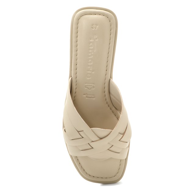 Женские шлепанцы TAMARIS STRAPPY, Артикул 1-1-27123-20 (K), светло-бежевый | 3810054. Ракурс 2