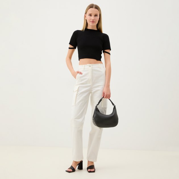 Женские брюки карго MO5CH1NO JEANS, Артикул 0333 P, белый | 3810305. Ракурс 2 Женские брюки карго MO5CH1NO JEANS, Артикул 0333 P, белый | 3810305. Ракурс 2